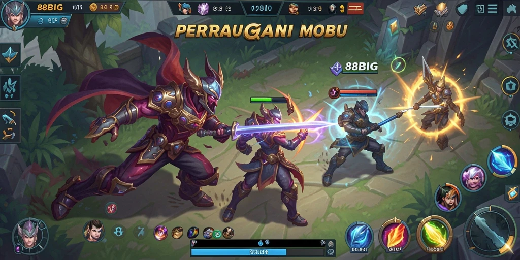 Tangkapan layar utama dari gameplay seru di 88BIG.