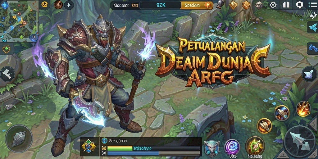 Tangkapan layar gameplay 9ZK yang menampilkan aksi pertarungan seru.