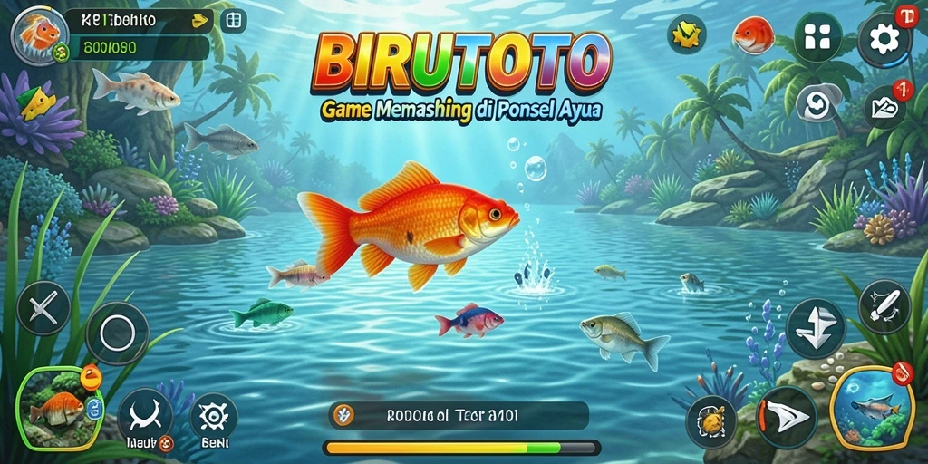 Tangkapan besar dalam gameplay BIRUTOTO yang memukau.
