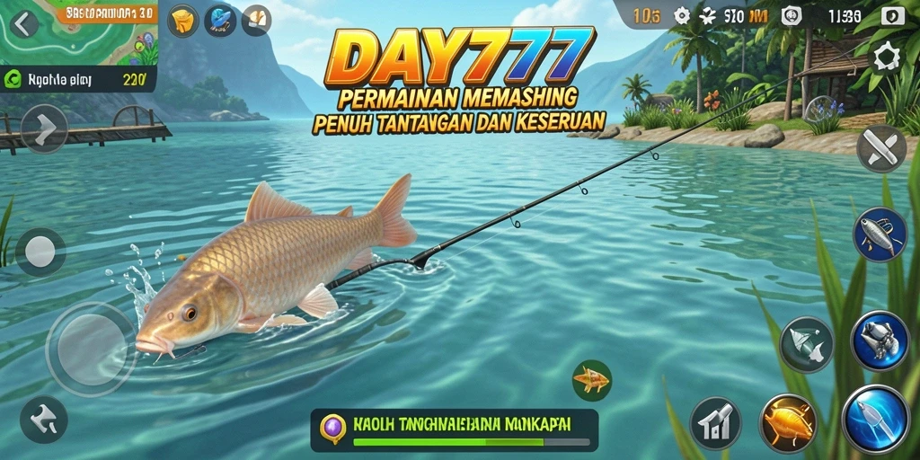Tangkapan ikan yang memukau dalam permainan DAY777.