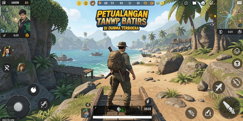Tampilan menakjubkan gameplay G668 dalam dunia terbuka.
