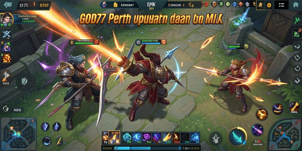 Tampilan gameplay GOD77 yang menarik dan penuh aksi.