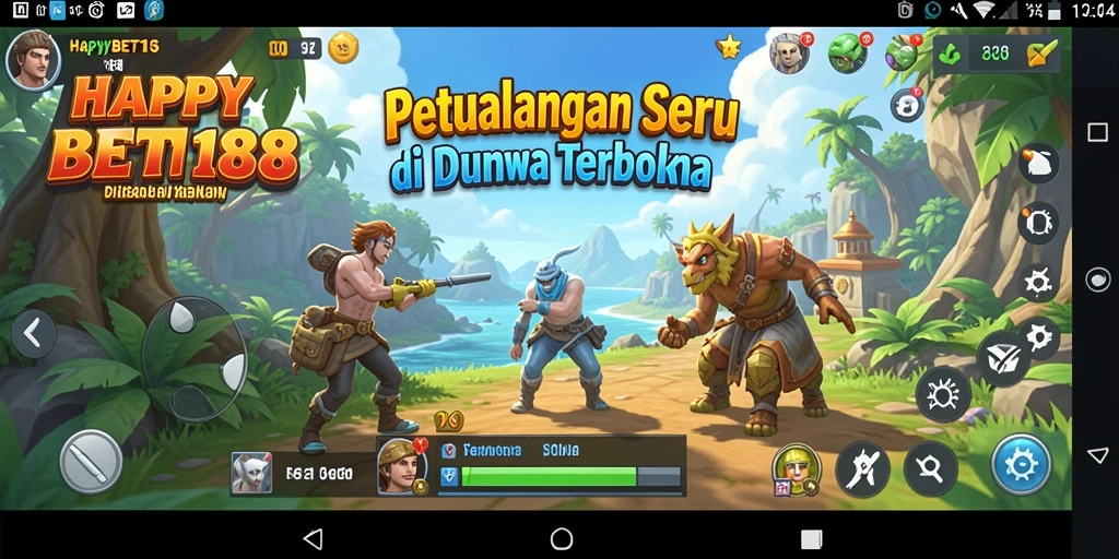 Gameplay seru HAPPYBET188 dengan eksplorasi dunia terbuka yang menarik.