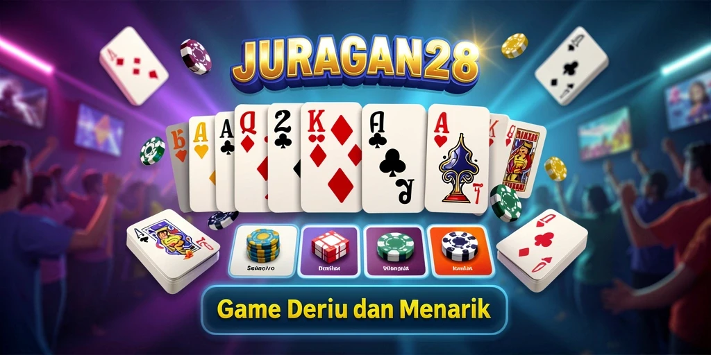 Tampilan gameplay JURAGAN28 yang seru dan interaktif.