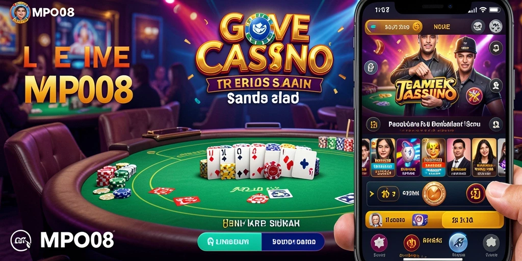 Gambaran gameplay Live Casino yang menarik dan interaktif.