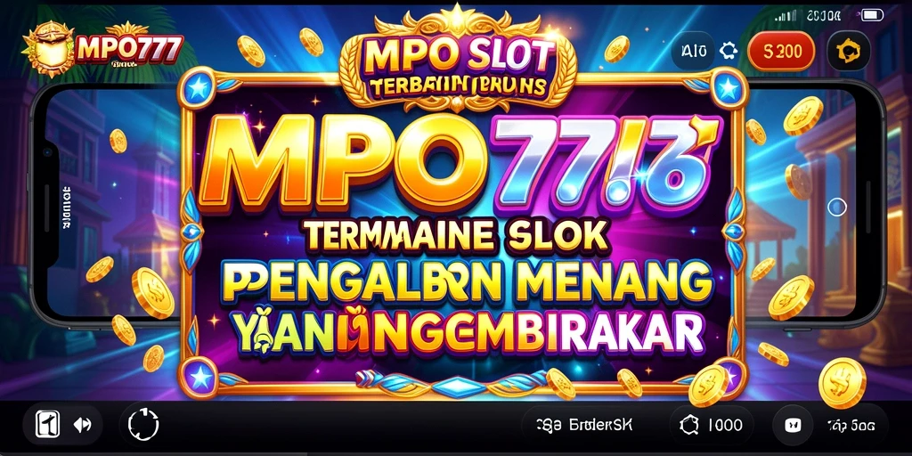 Gameplay slot MPO777 yang menegangkan dan penuh warna.