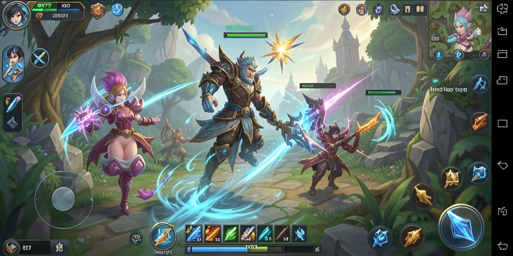 Gameplay epik dan seru dalam dunia MMORPG SKY77.