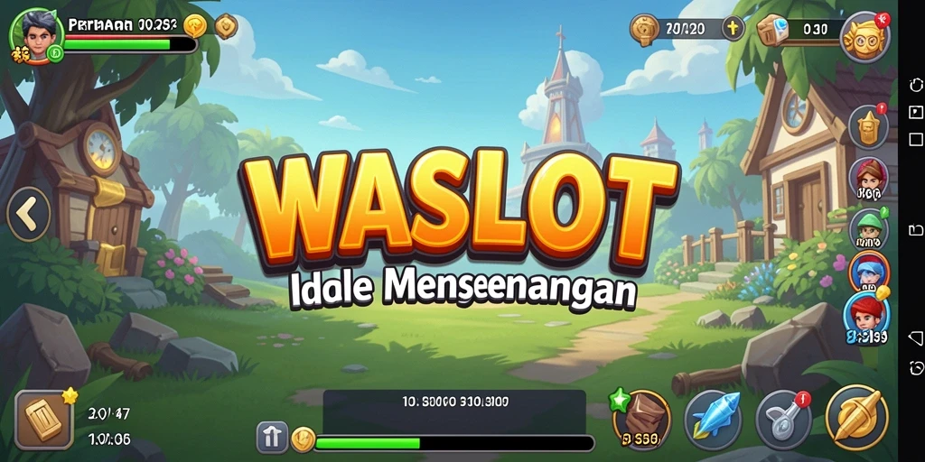 Tampilan gameplay WASLOT yang menarik dan penuh warna.